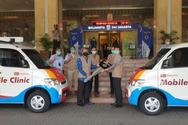 Bantu Penanganan Covid-19, Daihatsu Sumbang Mobil Klinik untuk Pemprov DKI Jakarta